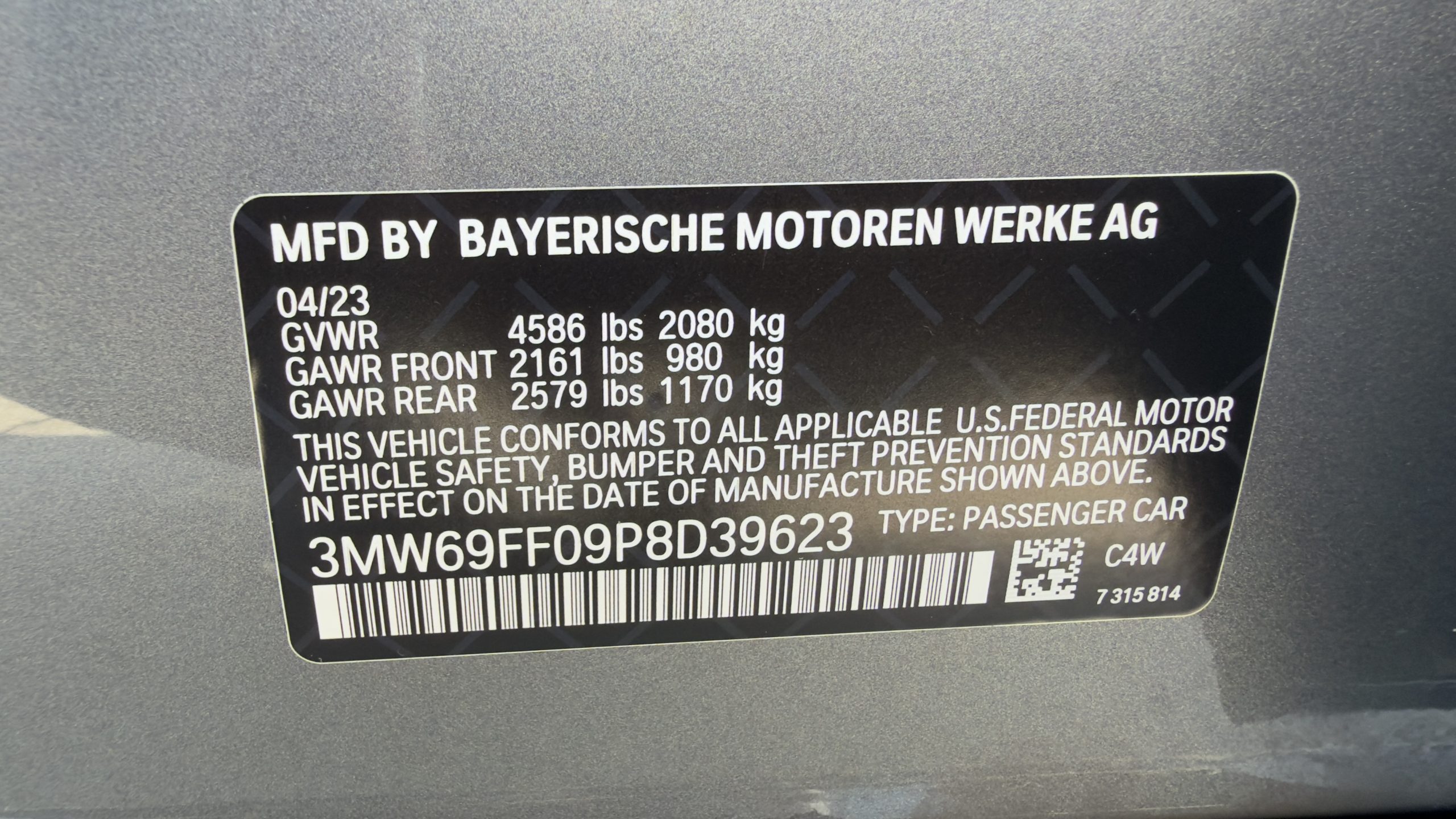 BMW 330I 2023